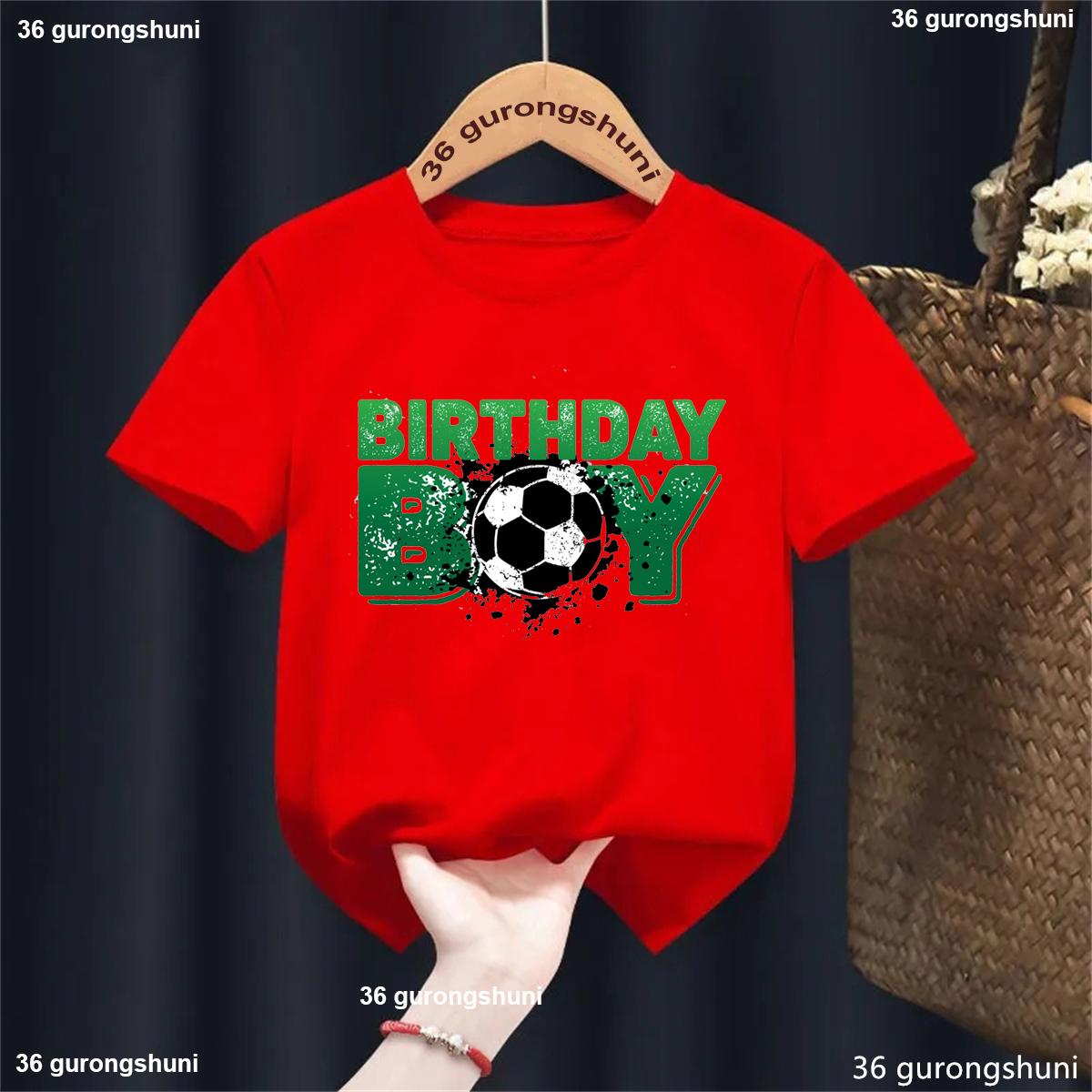 Soccer Birthday Boy T-shirt, Soccer Birthday Party Outfit for Kids Birthday Gifts 160
Soccer Birthday Boy T-shirt, Soccer Birthday Party Outfit for Kids Birthday Gifts 160