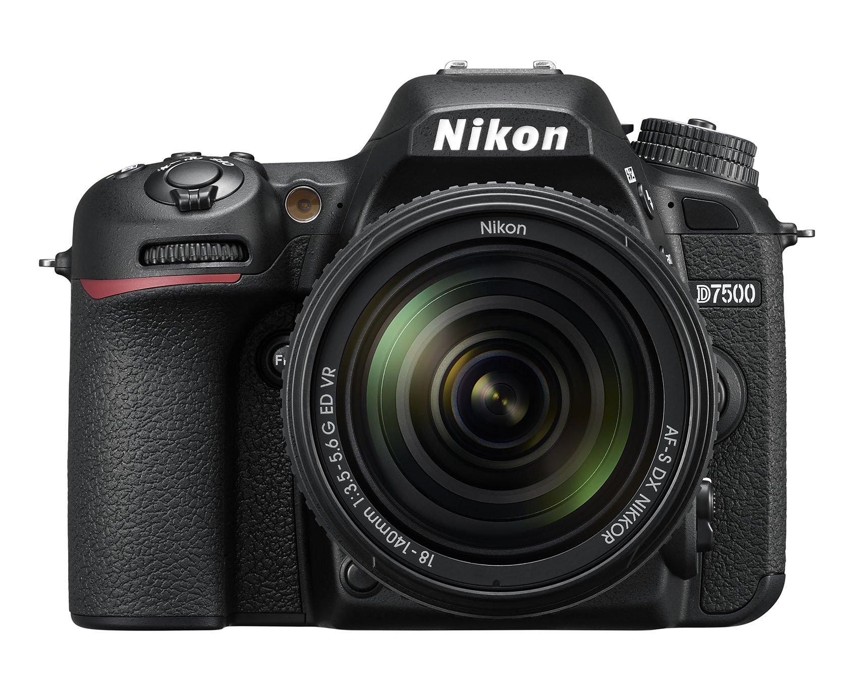 Цифрова дзеркальна камера Nikon D7500 Комплект об єктивів 18-140VR D7500LK18-140 чорний
Цифрова дзеркальна камера Nikon D7500 Комплект об єктивів 18-140VR D7500LK18-140 чорний