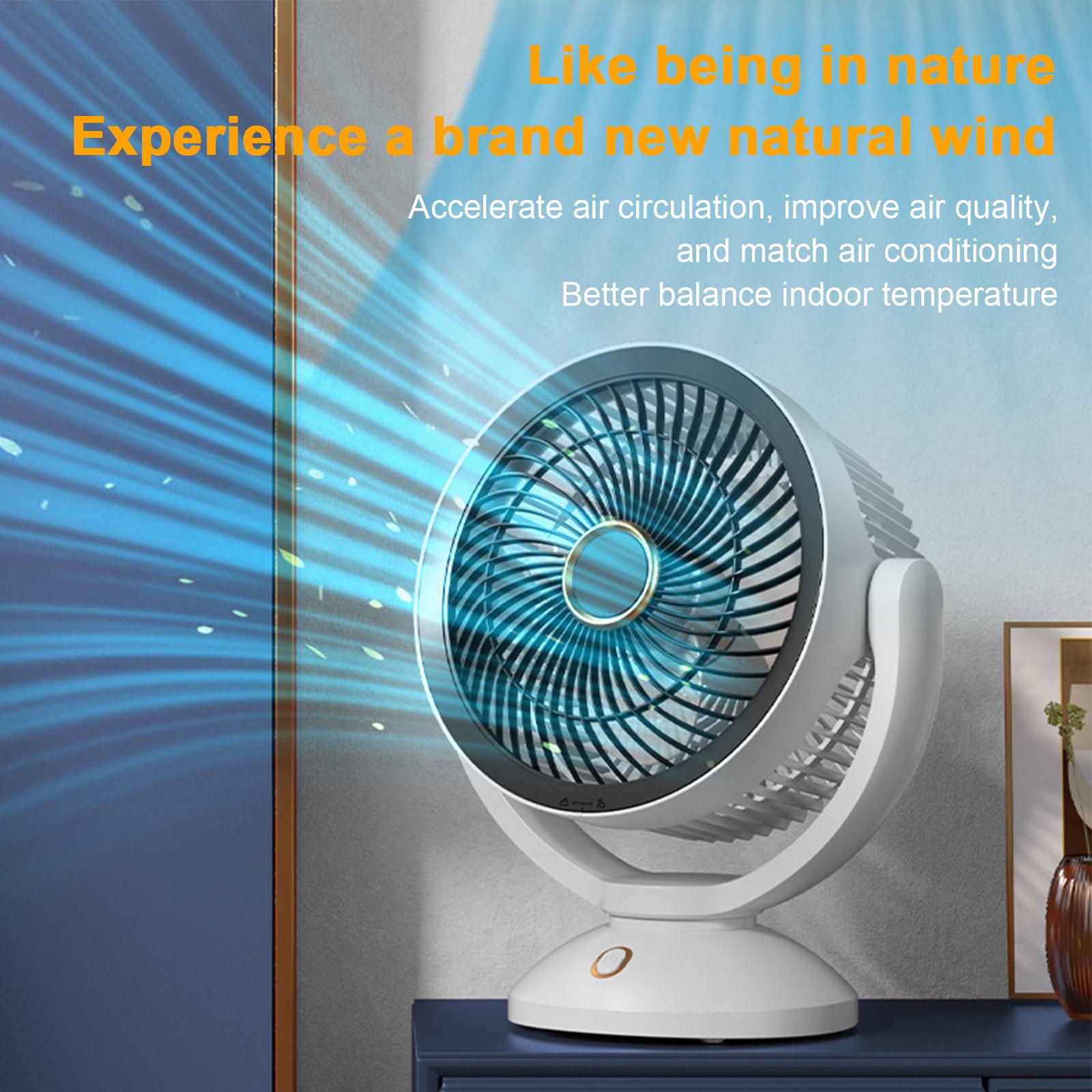 Electric Cooling fant Circulating Desk Fan for Use with Night Light
Electric Cooling fant Circulating Desk Fan for Use with Night Light