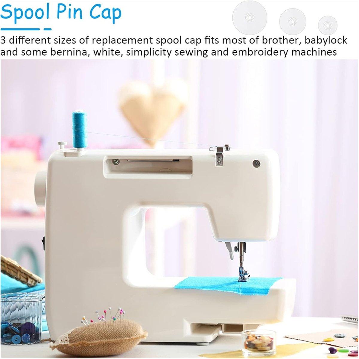 BHBL 2sets Spool Cap Sewing Machine Spool Pin Cap Replacement Cap for Sewing and Embroidery Machines China Mainland
BHBL 2sets Spool Cap Sewing Machine Spool Pin Cap Replacement Cap for Sewing and Embroidery Machines China Mainland