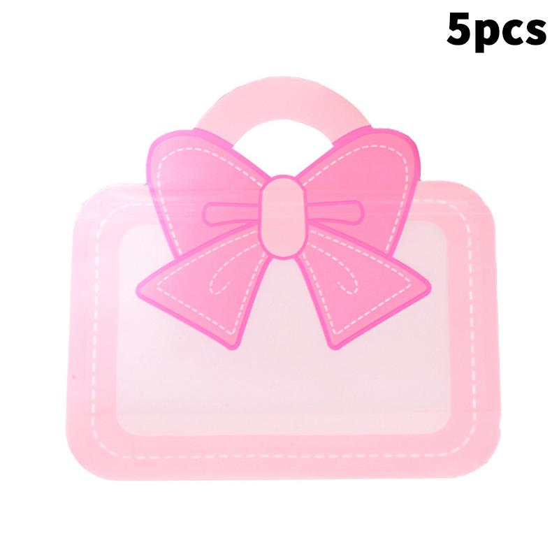 5Pcs Stand-Up Cartoon Bow Ziplock Packaging Bag Diy Portable Window Wedding Birthday Snack Sugar Candy Kids Gift Storage Pouches рожевий
5Pcs Stand-Up Cartoon Bow Ziplock Packaging Bag Diy Portable Window Wedding Birthday Snack Sugar Candy Kids Gift Storage Pouches рожевий