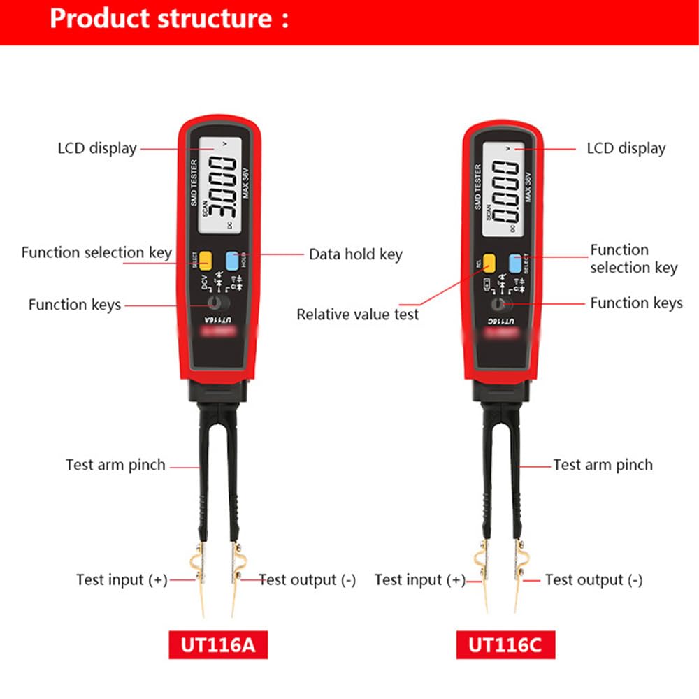 UT116C Parasitic Draw Fuse Tester, 2026 New, Multi-Function, Up to 80A, Replaceable Tips, Precise United States
UT116C Parasitic Draw Fuse Tester, 2026 New, Multi-Function, Up to 80A, Replaceable Tips, Precise United States