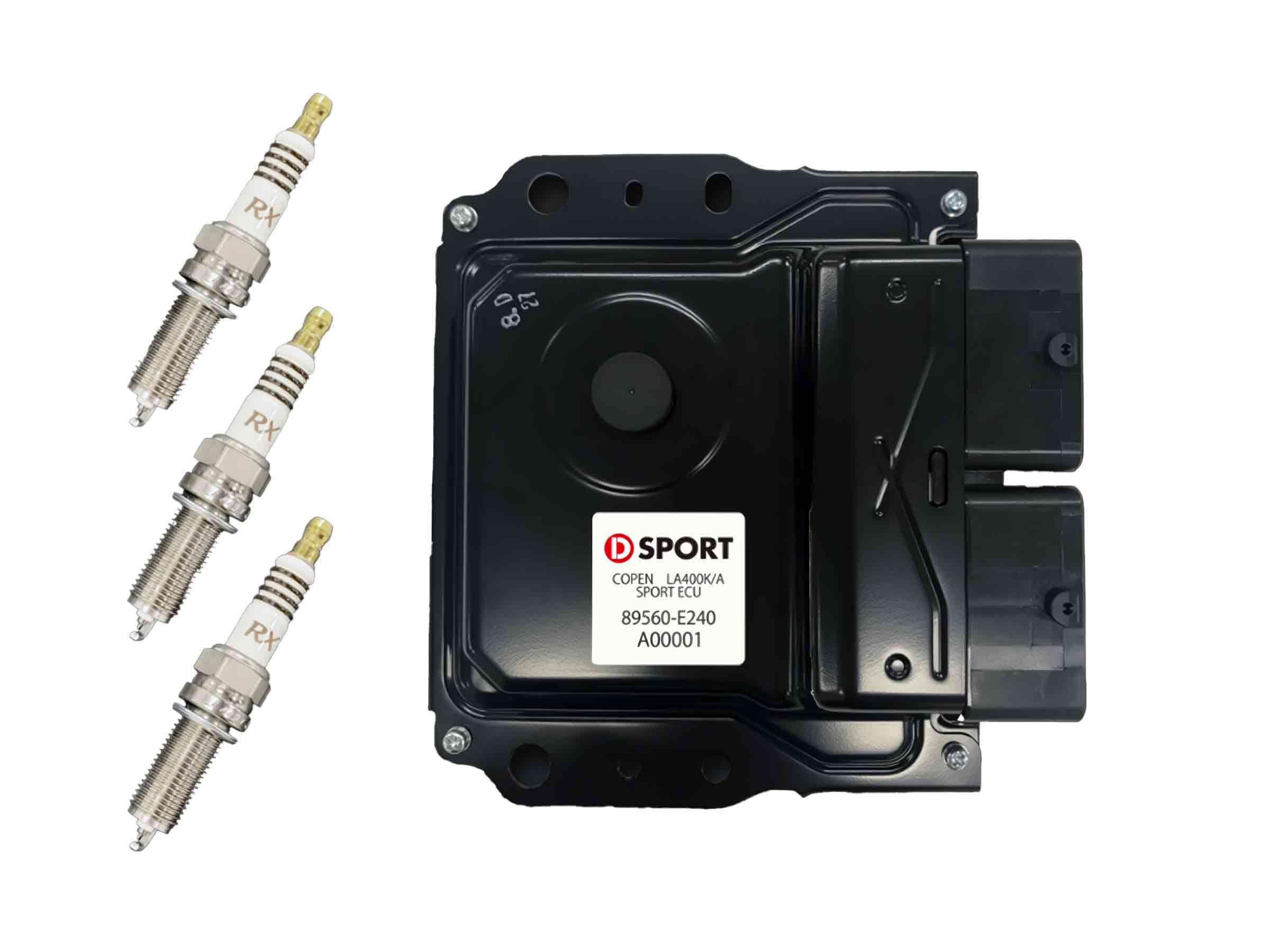 Sports ECU for Copen manual with air D-SPORT LA400K/A (late model, transmission, tank) (89560-E240) чорний
Sports ECU for Copen manual with air D-SPORT LA400K/A (late model, transmission, tank) (89560-E240) чорний