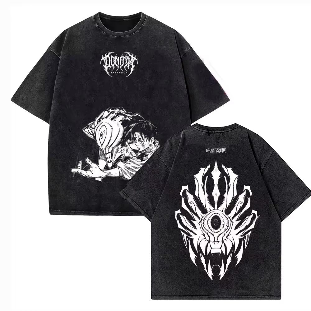 Harajuku Anime Graphic Okkotsu Yuta Tshirt Vintage Washed Men Women New Summer pure Cotton Short Sleeve Top Streetwear 2XL
Harajuku Anime Graphic Okkotsu Yuta Tshirt Vintage Washed Men Women New Summer pure Cotton Short Sleeve Top Streetwear 2XL