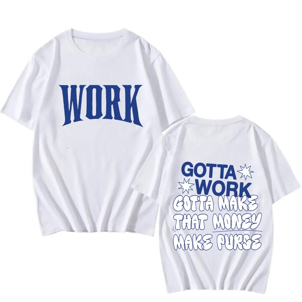 GOTTA WORK GOTTA MAKE THAT MONEY MAKE PURSE letter print, hip-hop, casual and comfortable 100% cotton T-shirt 4XL
GOTTA WORK GOTTA MAKE THAT MONEY MAKE PURSE letter print, hip-hop, casual and comfortable 100% cotton T-shirt 4XL