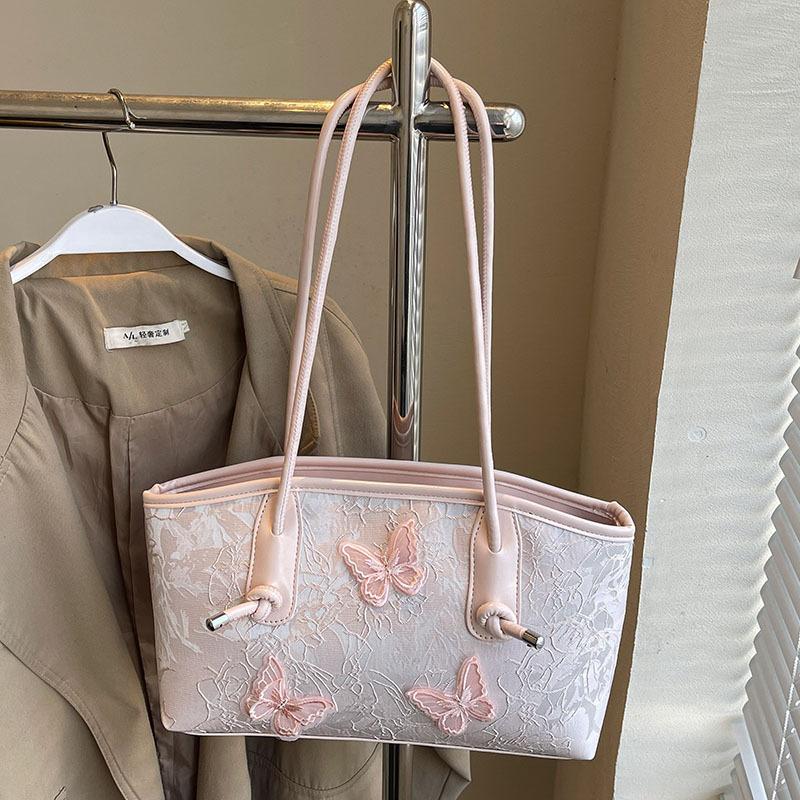 2025 New Sweet Wind Embossed Butterfly Embroidered Underarm Women s Bag Large Capacity Versatile Commuter Premium Shoulder Bag
2025 New Sweet Wind Embossed Butterfly Embroidered Underarm Women s Bag Large Capacity Versatile Commuter Premium Shoulder Bag