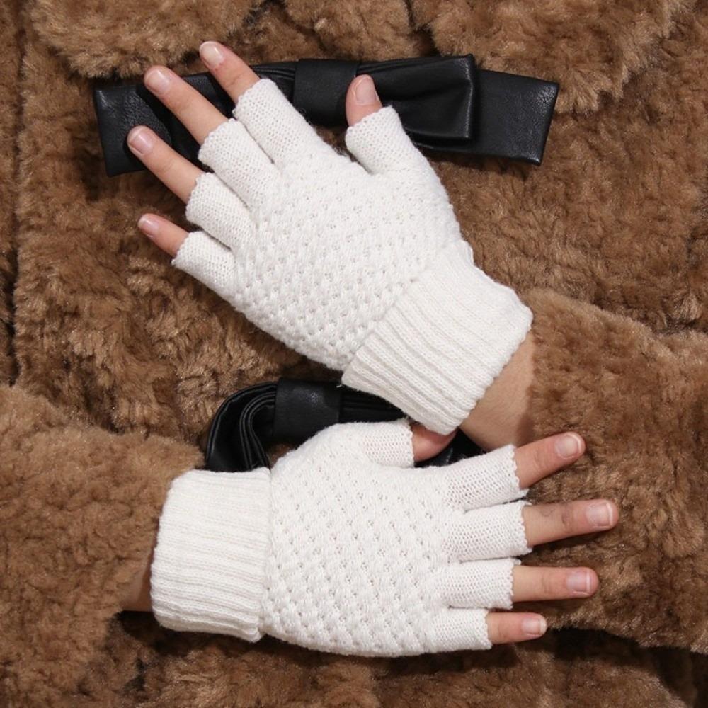 Non-slip Half Finger Gloves Warm Fingerless Gloves New Windproof Cold Proof Gloves Unisex білий
Non-slip Half Finger Gloves Warm Fingerless Gloves New Windproof Cold Proof Gloves Unisex білий