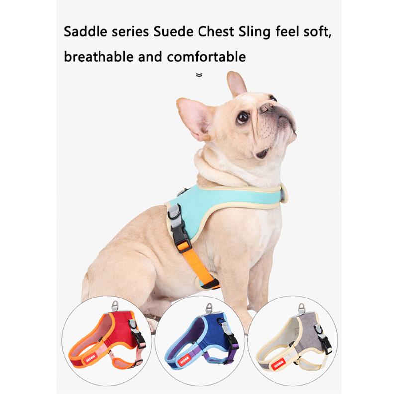 Pet Puedy Suede Chest Sling Harness No-pull Светоотражающий дышащий регулируемый съемный дизайн Жилет для домашних животных для прогулок на открытом воздухе
Pet Puedy Suede Chest Sling Harness No-pull Светоотражающий дышащий регулируемый съемный дизайн Жилет для домашних животных для прогулок на открытом воздухе