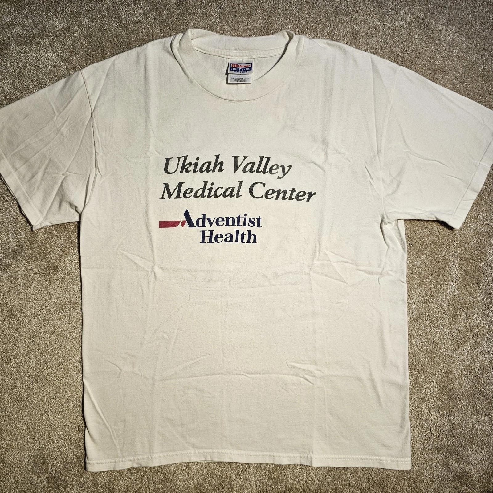 Vintage 90s Single Stitch Adventist Hospital T-shirt Mens L Grunge Sleeze Doctor S
Vintage 90s Single Stitch Adventist Hospital T-shirt Mens L Grunge Sleeze Doctor S