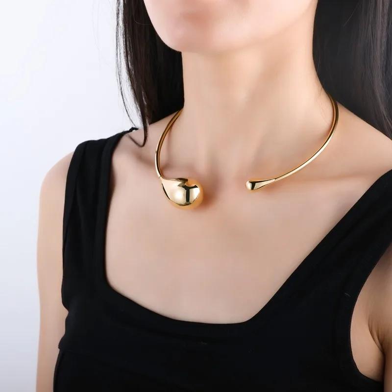 2024 New Irregular Chunky Water Drop Open Choker Necklace for Women Girls Punk Goth Fashion Vacation Jewelry
2024 New Irregular Chunky Water Drop Open Choker Necklace for Women Girls Punk Goth Fashion Vacation Jewelry