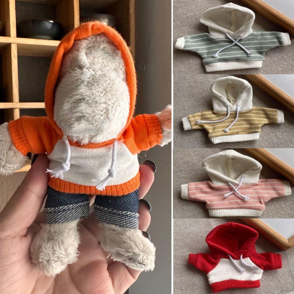 Дитячі іграшки Худі ручної роботи Повсякденний одяг Модний одяг Ляльки Аксесуари для бавовняних ляльок 15 см 3
Дитячі іграшки Худі ручної роботи Повсякденний одяг Модний одяг Ляльки Аксесуари для бавовняних ляльок 15 см 3