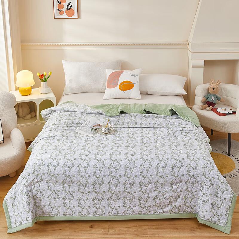 Romon Brushed Printed Mint Summer Quilt
Romon Brushed Printed Mint Summer Quilt