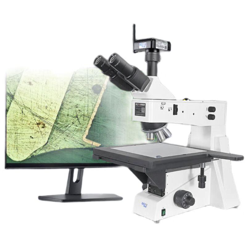 AOSVI L302-HD202WF Metallurgical Microscope with Screen & WiFi
AOSVI L302-HD202WF Metallurgical Microscope with Screen & WiFi