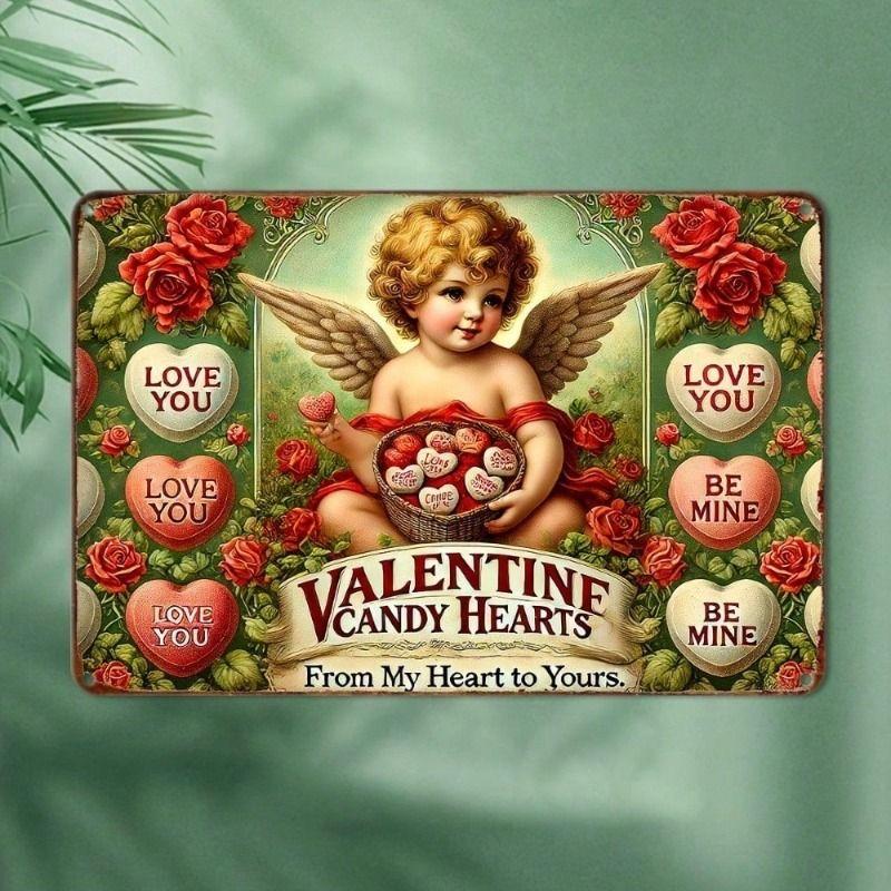 Metal Wall Art Retro Valentine Cupid Poster 8x12 Inch Gift for Bar Cafe
Metal Wall Art Retro Valentine Cupid Poster 8x12 Inch Gift for Bar Cafe