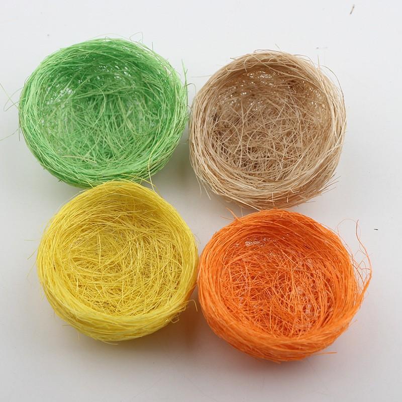 Simulated Bird Nest Garden Decoration Handmade Hemp Fiber Birdhouse Thickened Woven Hemp Bird Nest 8cm
Simulated Bird Nest Garden Decoration Handmade Hemp Fiber Birdhouse Thickened Woven Hemp Bird Nest 8cm