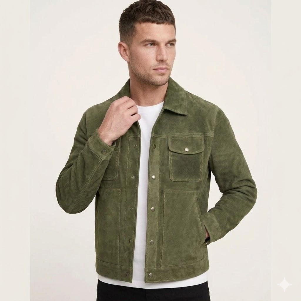 Stylish Jacket Fit Motorcycle Men s Biker Olive Green Real Suede Lambskin Leather 3XL
Stylish Jacket Fit Motorcycle Men s Biker Olive Green Real Suede Lambskin Leather 3XL