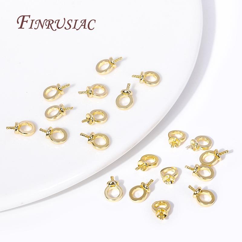 18K Gold Plated Brass Metal Pearl Pendant Mounting Bails Connectors For Jewelry Making Supplies DIY Pearl Accessories 10 Pieces
18K Gold Plated Brass Metal Pearl Pendant Mounting Bails Connectors For Jewelry Making Supplies DIY Pearl Accessories 10 Pieces