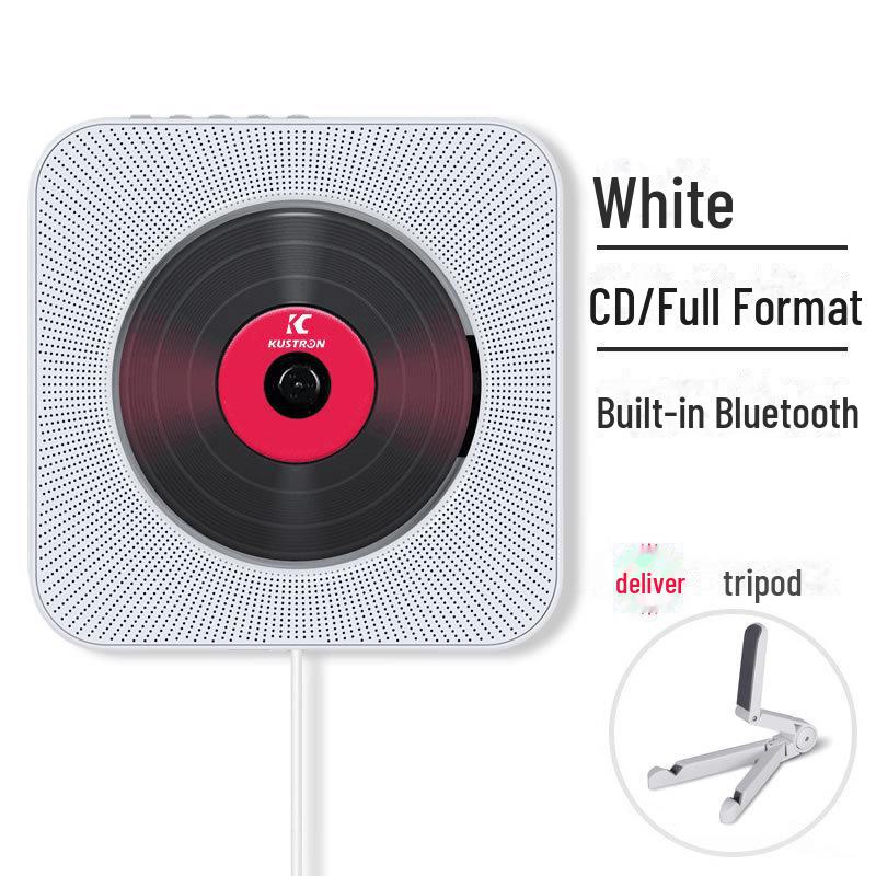 Настенный Bluetooth-CD-плеер с чехлом для дородового обучения, прослушивания английского языка и изучения музыки. CD player white. 189MM X 189MM X 37MM белый
Настенный Bluetooth-CD-плеер с чехлом для дородового обучения, прослушивания английского языка и изучения музыки. CD player white. 189MM X 189MM X 37MM белый