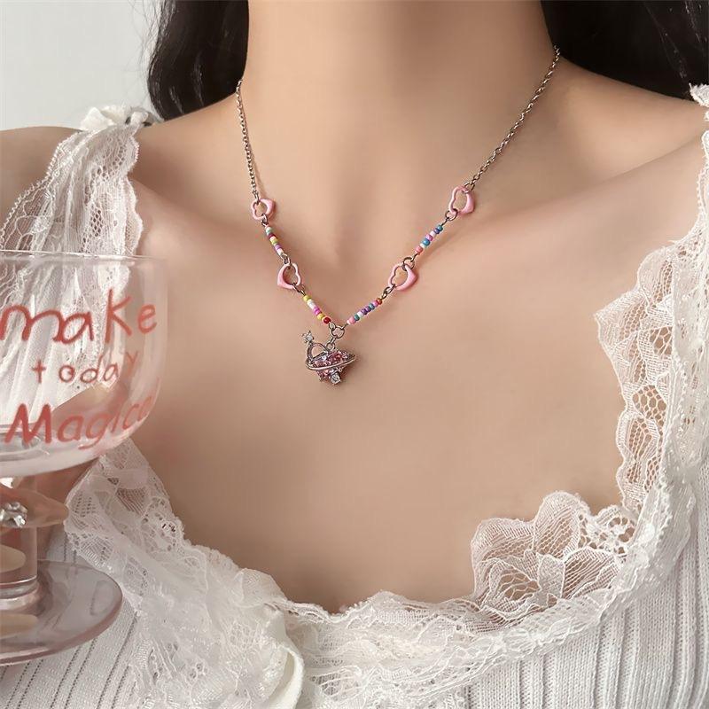 Y2K Candy Color Beads Neck Lace Choker For Girl Child Cute Gift Accessories For Holiday Parties
Y2K Candy Color Beads Neck Lace Choker For Girl Child Cute Gift Accessories For Holiday Parties