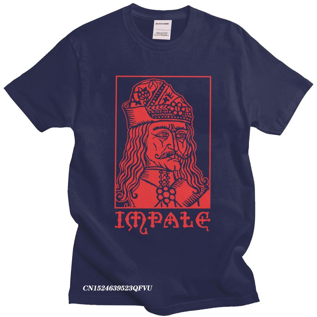 Vlad The Impaler Dracula T Shirts Mens Pure Cotton Novelty TShirts Tepes Gothic Vampire Horror Movie Tee Camisas Men Tops 4XL
Vlad The Impaler Dracula T Shirts Mens Pure Cotton Novelty TShirts Tepes Gothic Vampire Horror Movie Tee Camisas Men Tops 4XL