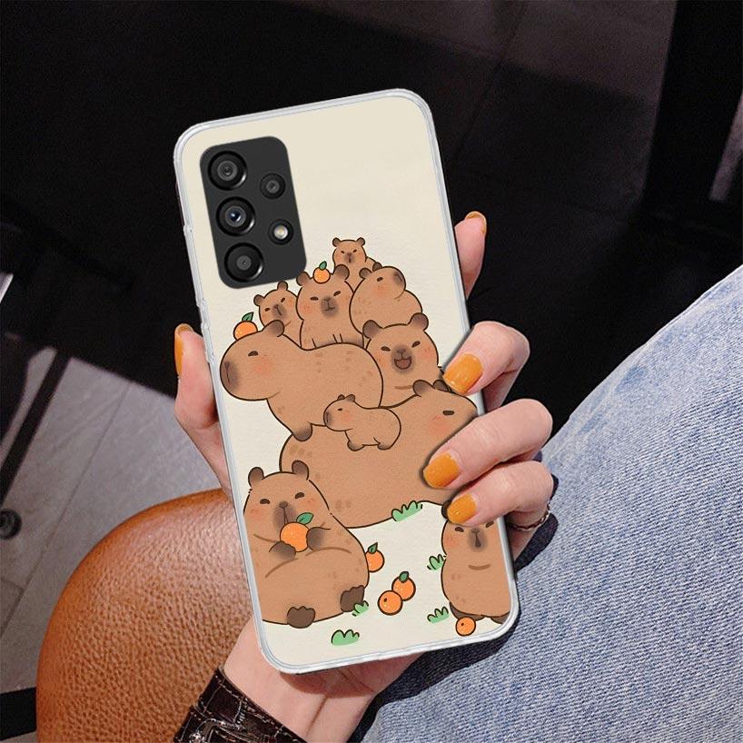 Funny Capybara Cartoon Animal Phnoe Case for Samsung Galaxy A17 A37 A57 A16 A26 A36 A56 A15 A14 A13 A55 A54 A53 A35 A34 A33 A25 Samsung A23
Funny Capybara Cartoon Animal Phnoe Case for Samsung Galaxy A17 A37 A57 A16 A26 A36 A56 A15 A14 A13 A55 A54 A53 A35 A34 A33 A25 Samsung A23