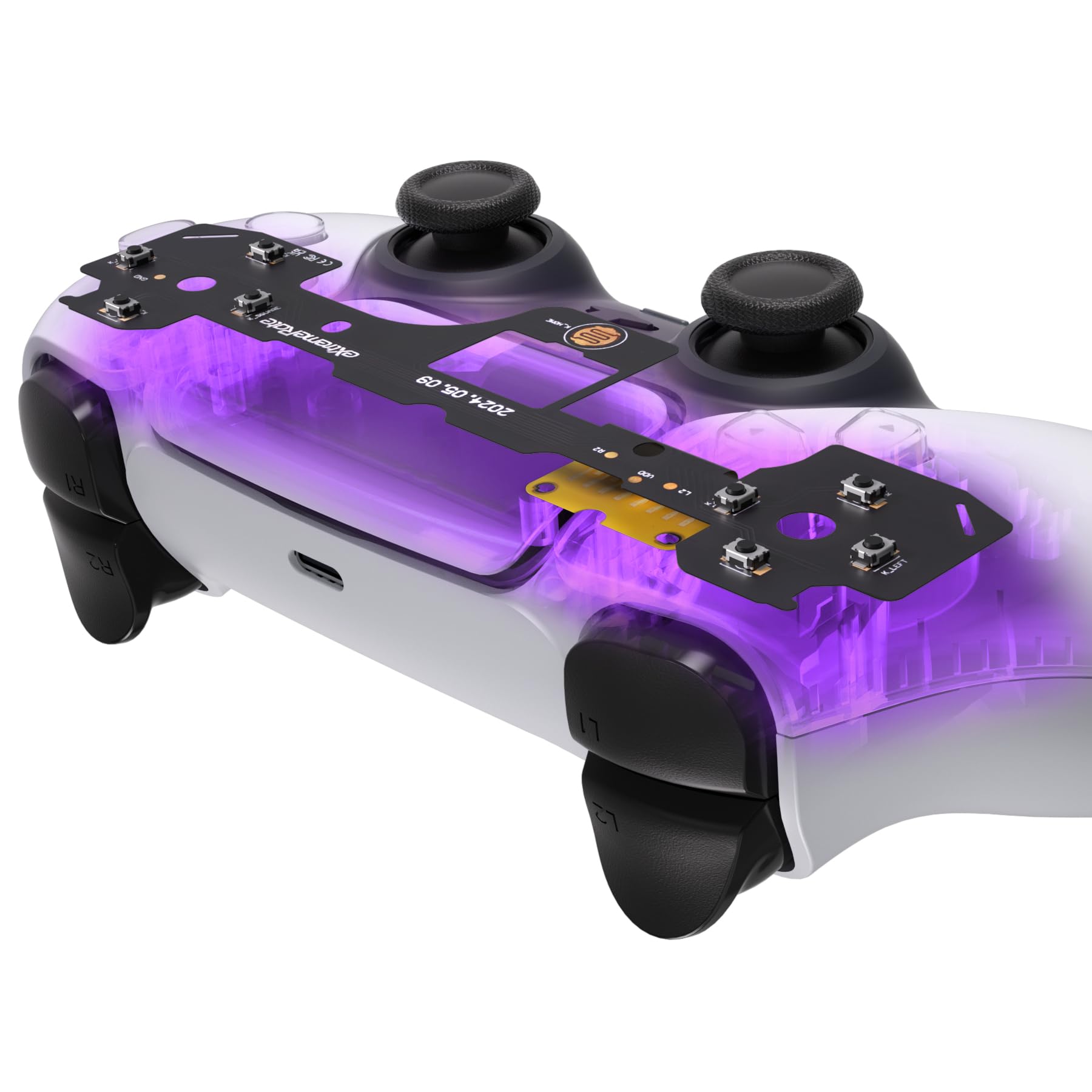 eXtremeRate Face Clicky Kit, сумісний із контролером PS5 Face Custom Hard Silicone Tactile Switch Directional Button Action Mouse Click Kit for PS5
eXtremeRate Face Clicky Kit, сумісний із контролером PS5 Face Custom Hard Silicone Tactile Switch Directional Button Action Mouse Click Kit for PS5