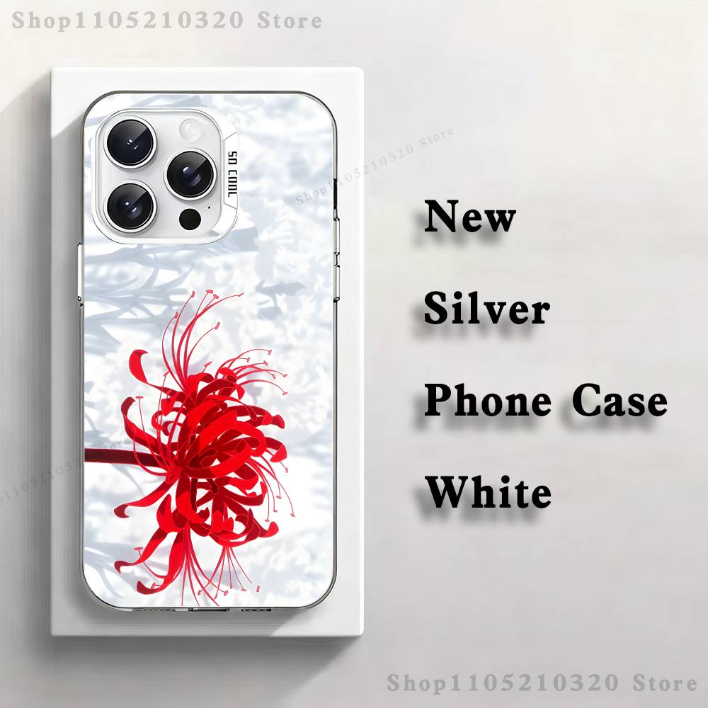 Red Spider Lily Tokyo Phone Case For iPhone 17,16,15,14,13,12,11,Mini,Pro,E,MAX White Matte Silicone Whtie Cover iPhone14
Red Spider Lily Tokyo Phone Case For iPhone 17,16,15,14,13,12,11,Mini,Pro,E,MAX White Matte Silicone Whtie Cover iPhone14