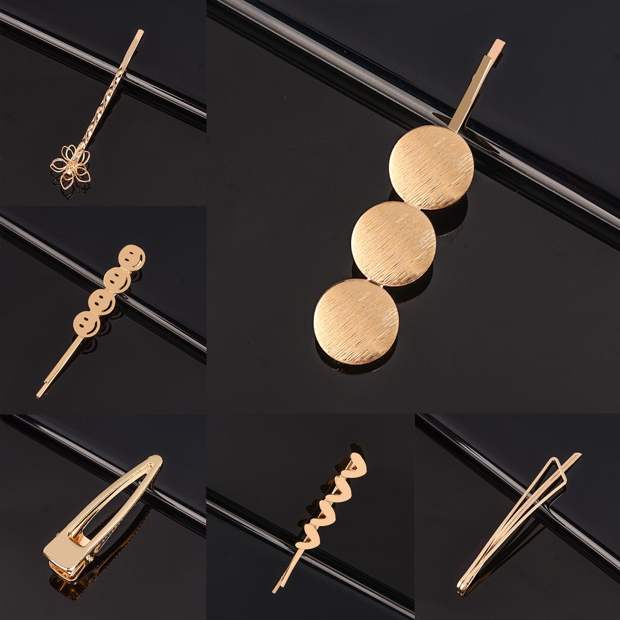 Korea Simple Metal Hair Clips Pins for Women Headwear Sweet Hairpins Barrettes Styling Hair Accessories Gift Dropshipping
Korea Simple Metal Hair Clips Pins for Women Headwear Sweet Hairpins Barrettes Styling Hair Accessories Gift Dropshipping