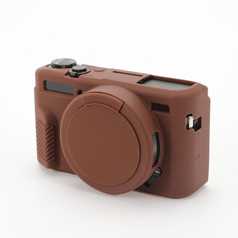 Lightweight Silicone Cover For Canon G7X Mark II Camera Offering Scratch Resistance And Comfortable Hold Green коричневий
Lightweight Silicone Cover For Canon G7X Mark II Camera Offering Scratch Resistance And Comfortable Hold Green коричневий