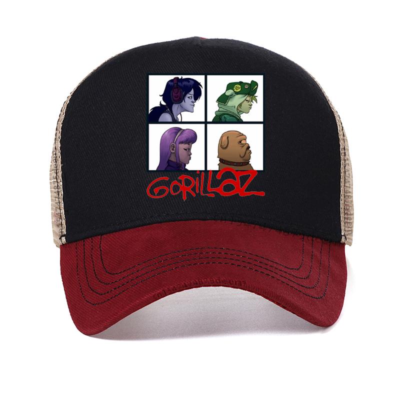 Music Band Gorillaz Demon Days Unisex baseball cap Fashion Summer Unisex Women cool Mesh breathable Snapback hats Bone Garros Adjustable
Music Band Gorillaz Demon Days Unisex baseball cap Fashion Summer Unisex Women cool Mesh breathable Snapback hats Bone Garros Adjustable