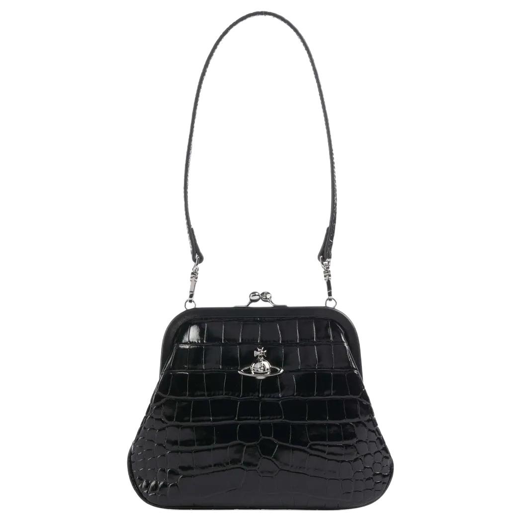 VIVIENNE WESTWOOD Silver Hardware Accessories Calfskin Shoulder Bag Women Shoulder Bag Black 4B01001BWL0098N401 Basic Set (Bag+Dust Bag)
VIVIENNE WESTWOOD Silver Hardware Accessories Calfskin Shoulder Bag Women Shoulder Bag Black 4B01001BWL0098N401 Basic Set (Bag+Dust Bag)