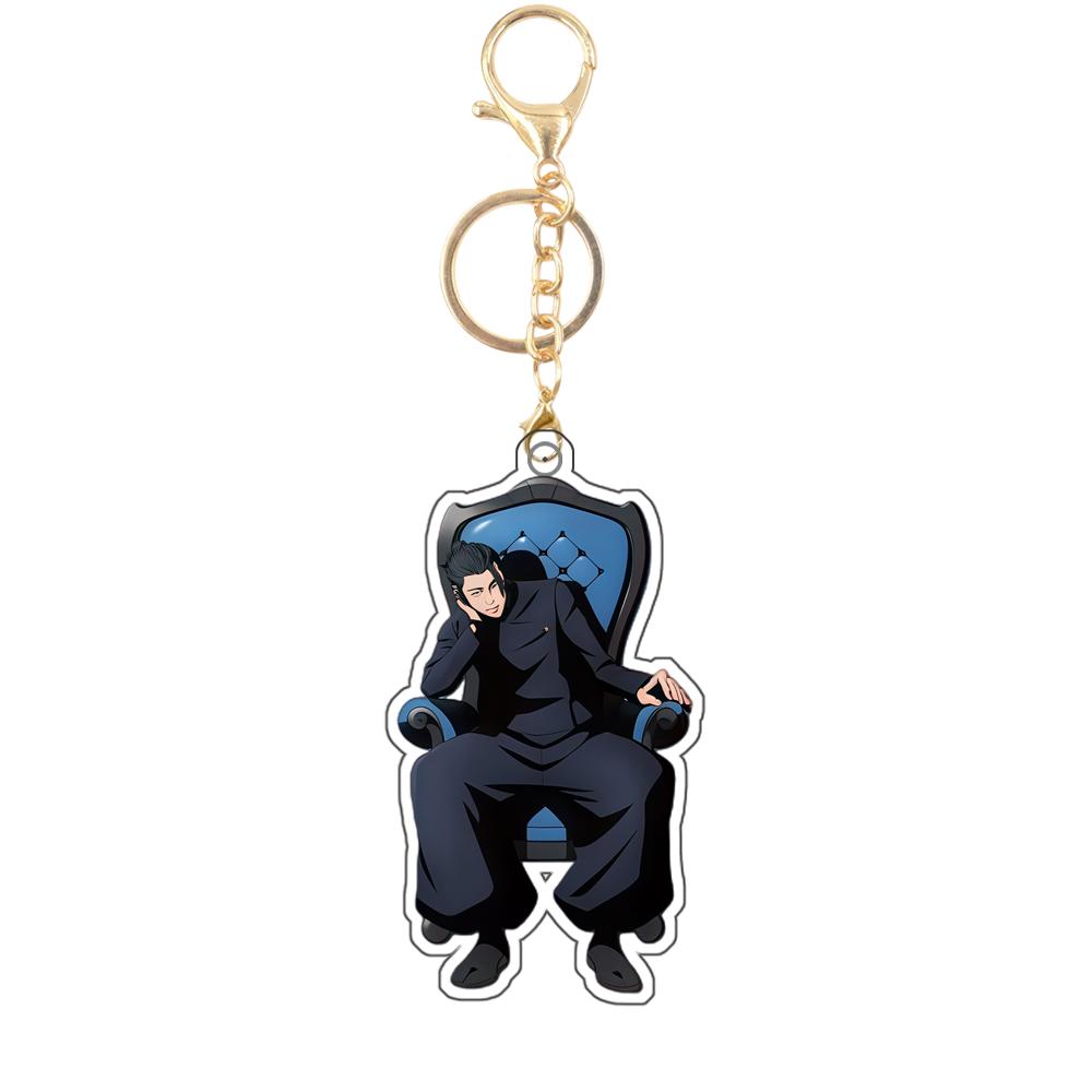 6Cm Anime Acrylic Keychain for Jjk Nobara Kugisaki Satoru Gojo Panda Throne Sitting Style Anime Peripheral Bag Charm Fan Gift -1 PCS
6Cm Anime Acrylic Keychain for Jjk Nobara Kugisaki Satoru Gojo Panda Throne Sitting Style Anime Peripheral Bag Charm Fan Gift -1 PCS