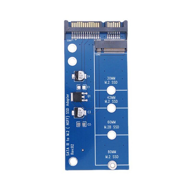 M.2 NGFF SSD To SATA 3 3.0 Adapter Card Converter B B&M Key Protocol Solid State Disk Drive 2230 2280 2242 синій
M.2 NGFF SSD To SATA 3 3.0 Adapter Card Converter B B&M Key Protocol Solid State Disk Drive 2230 2280 2242 синій