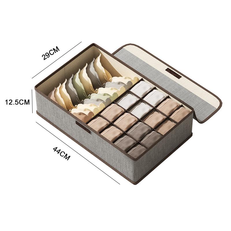 3-в-1 Ткань Нижнее белье Носки Шкафы Ящик Органайзер Коробка Для Домашнего Использования Шкаф Для Хранения Складной Хлопок Лен Современный Простой
3-в-1 Ткань Нижнее белье Носки Шкафы Ящик Органайзер Коробка Для Домашнего Использования Шкаф Для Хранения Складной Хлопок Лен Современный Простой