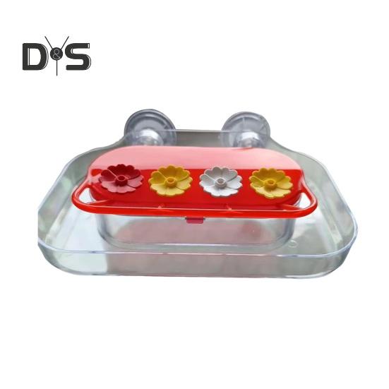 Кормушка для колибри на окно, пластиковый поднос для кормления птиц с 4 портами для кормления, прочная присоска, кормушка для колибри для улицы C
Кормушка для колибри на окно, пластиковый поднос для кормления птиц с 4 портами для кормления, прочная присоска, кормушка для колибри для улицы C