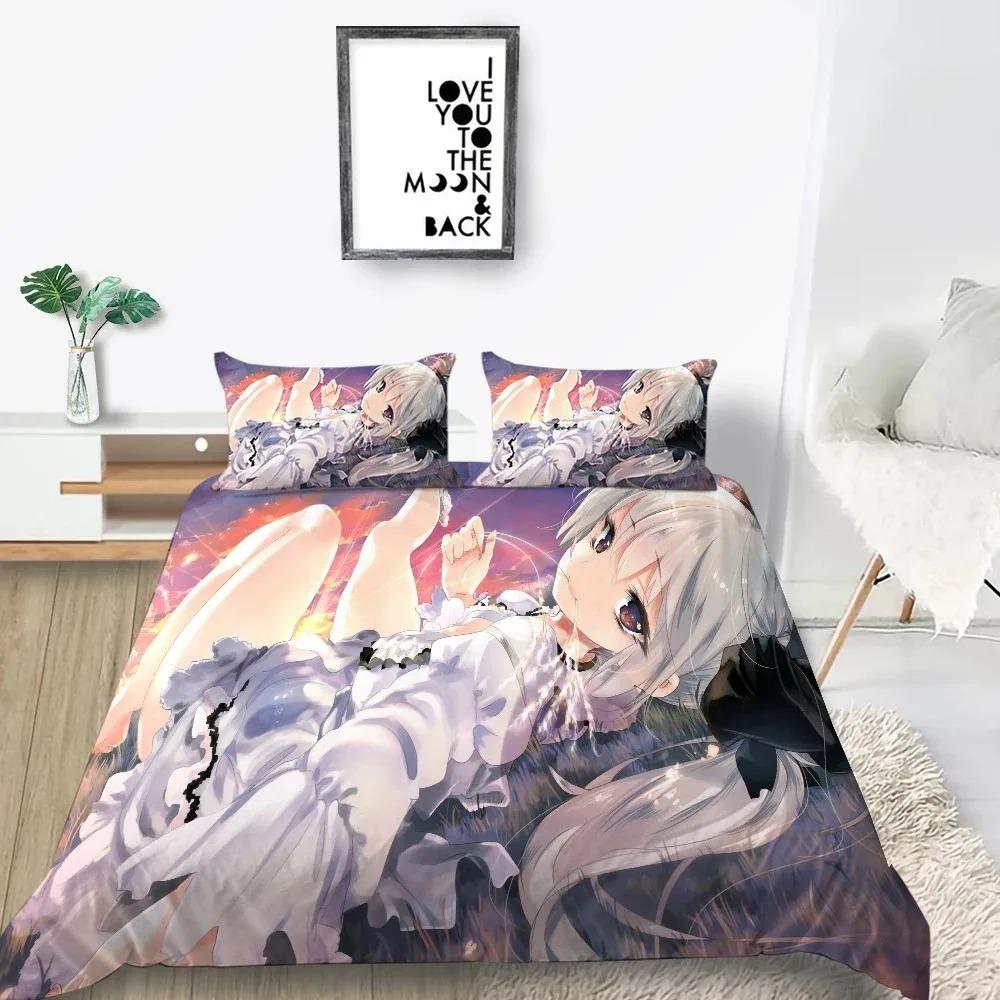 Sexy Girls Bedding Set For Bedroom Soft Modern Bedspreads Comefortable Kids Duvet Cover Quilt Cover And Pillowcase EU Single(135*200cm)3pcs
Sexy Girls Bedding Set For Bedroom Soft Modern Bedspreads Comefortable Kids Duvet Cover Quilt Cover And Pillowcase EU Single(135*200cm)3pcs