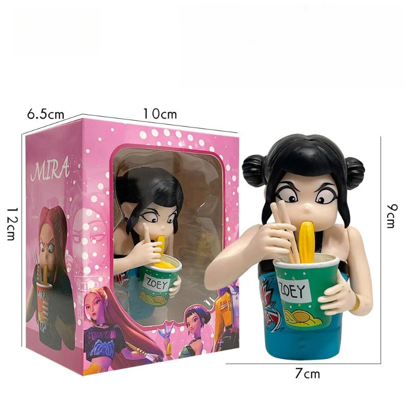 2026 Hot KPOP Witch Hunt Group Eating Noodles Figure Rumi Zoey Mira PVC Action Figure Trendy Decor For Fans Gift
2026 Hot KPOP Witch Hunt Group Eating Noodles Figure Rumi Zoey Mira PVC Action Figure Trendy Decor For Fans Gift