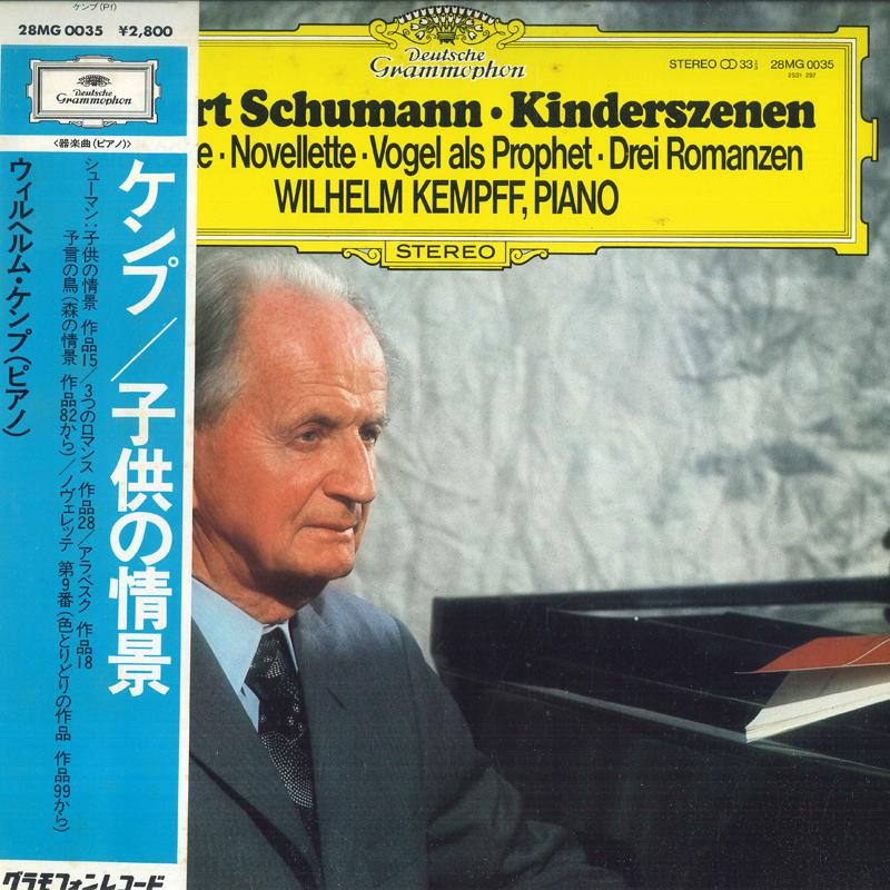 LP Record WILHELM KEMPFF Schumann Childhood Scenes Three 28MG0035 DEUTSCHE GRAMMO Japan Classical Used
LP Record WILHELM KEMPFF Schumann Childhood Scenes Three 28MG0035 DEUTSCHE GRAMMO Japan Classical Used