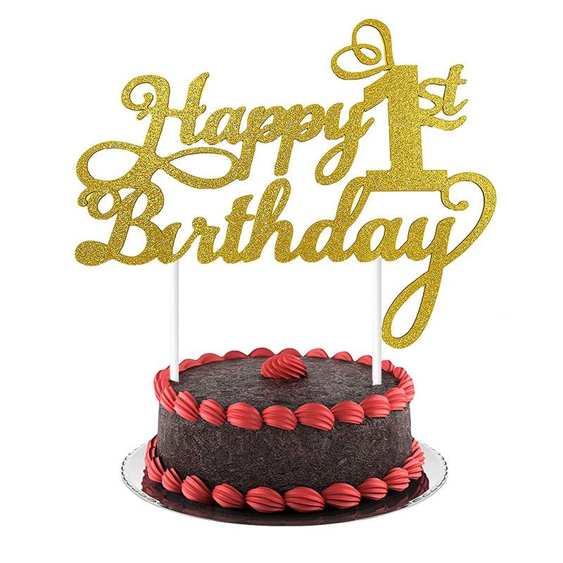 1PC Happy Birthday Cake Topper 1st 18th 21th 30th 40th 50th Age Happy Birthday Cake Decoration Party Decorating Supplies
1PC Happy Birthday Cake Topper 1st 18th 21th 30th 40th 50th Age Happy Birthday Cake Decoration Party Decorating Supplies