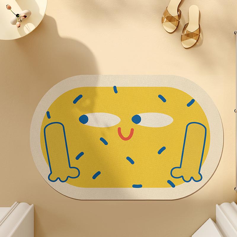 Car-toon Naked Eye 3D 3piecedimensional Expansion Diatom Mud Bathroom Floor Surface Mat Bathroom Moisture-wicking Pad Wet Dry Separation Non-slip B 45 * 75cm
Car-toon Naked Eye 3D 3piecedimensional Expansion Diatom Mud Bathroom Floor Surface Mat Bathroom Moisture-wicking Pad Wet Dry Separation Non-slip B 45 * 75cm