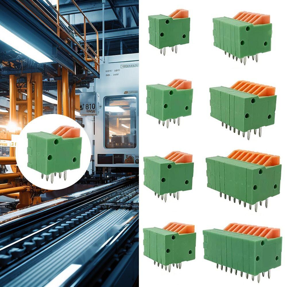 2.54mm Pitch PCB Connector KF141R Wiring Terminal Push-in Spring Screwless Terminal Block 8P
2.54mm Pitch PCB Connector KF141R Wiring Terminal Push-in Spring Screwless Terminal Block 8P