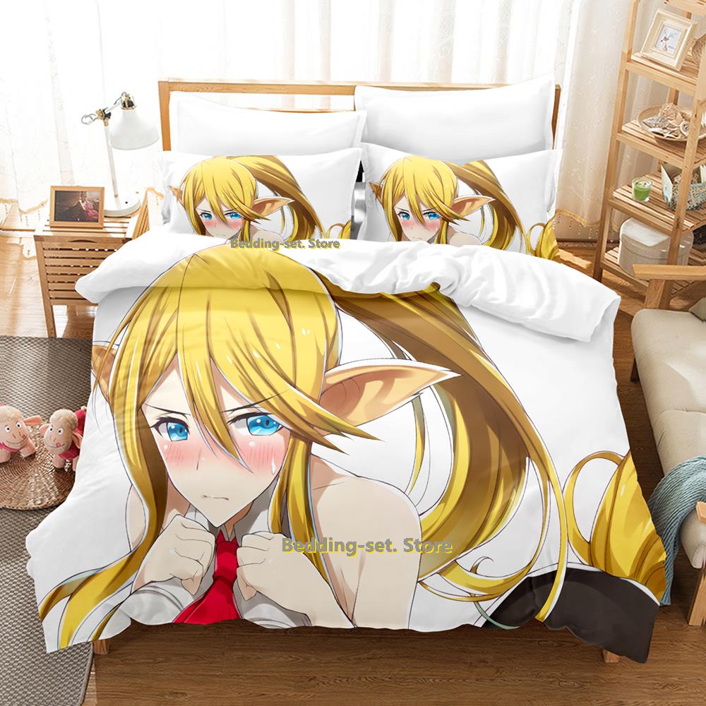 Everyday Life With Monster Girls Bedding Set Cartoon Anime Three-Piece Set Adult Kid Bedroom Duvetcover Sets King Size EU Single(135*200cm)3pcs
Everyday Life With Monster Girls Bedding Set Cartoon Anime Three-Piece Set Adult Kid Bedroom Duvetcover Sets King Size EU Single(135*200cm)3pcs