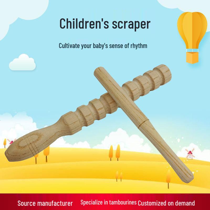 Wooden Frog Percussion Instrument: Scraper Shaker for Kindergarten Performance & Teaching
Wooden Frog Percussion Instrument: Scraper Shaker for Kindergarten Performance & Teaching