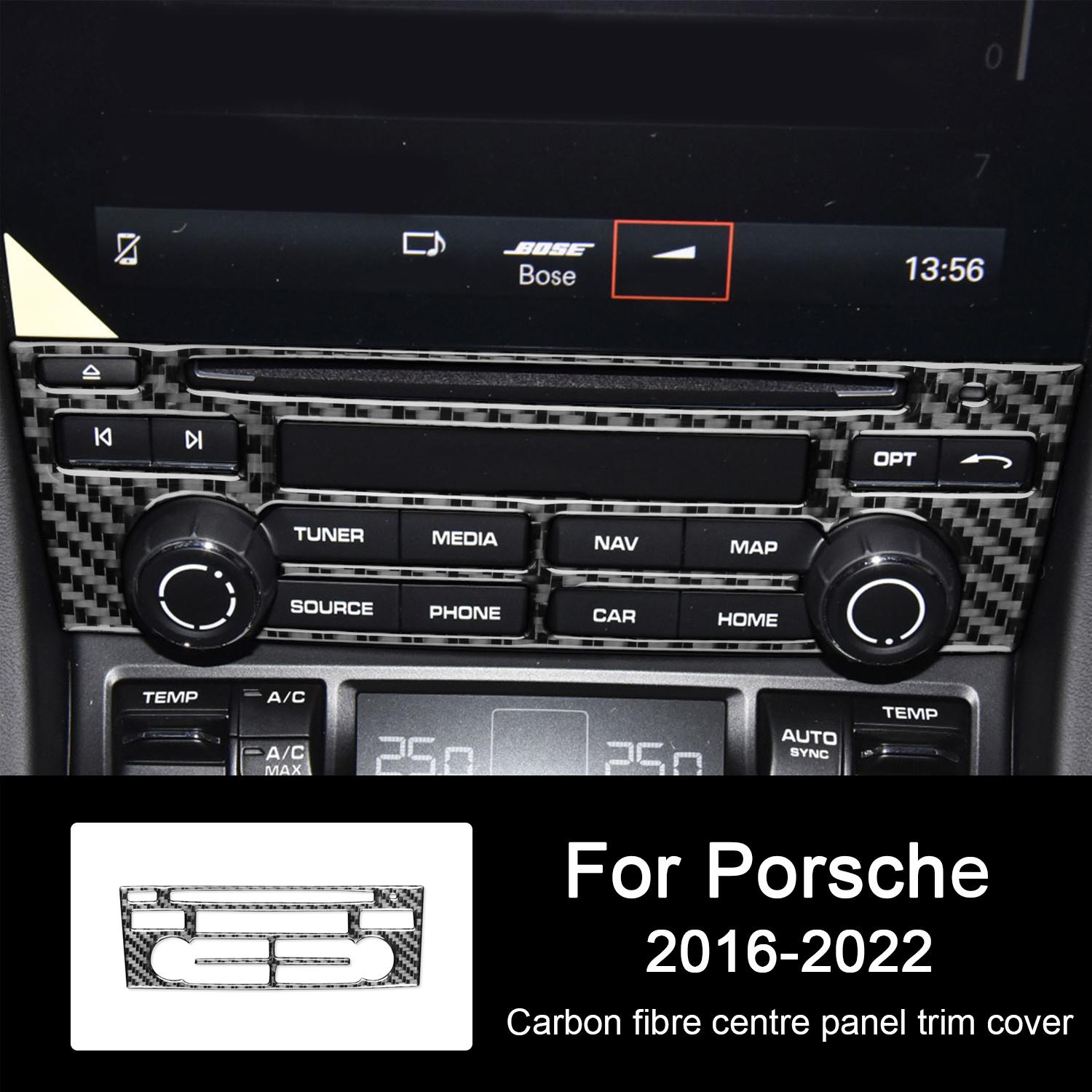 Для Porsche 718 982 2016-2022 Центральная панель управления из углеродного волокна, декоративная крышка, аксессуары для интерьера автомобиля, украшение
Для Porsche 718 982 2016-2022 Центральная панель управления из углеродного волокна, декоративная крышка, аксессуары для интерьера автомобиля, украшение