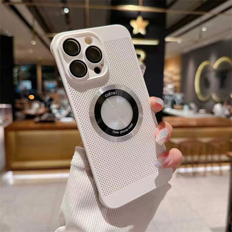 Применимо к чехлу для мобильного телефона iPhone16, сетчатому чехлу Apple 15, магнитному всасыванию для рассеивания тепла и этикетке утечки 14, iPhone13
Применимо к чехлу для мобильного телефона iPhone16, сетчатому чехлу Apple 15, магнитному всасыванию для рассеивания тепла и этикетке утечки 14, iPhone13