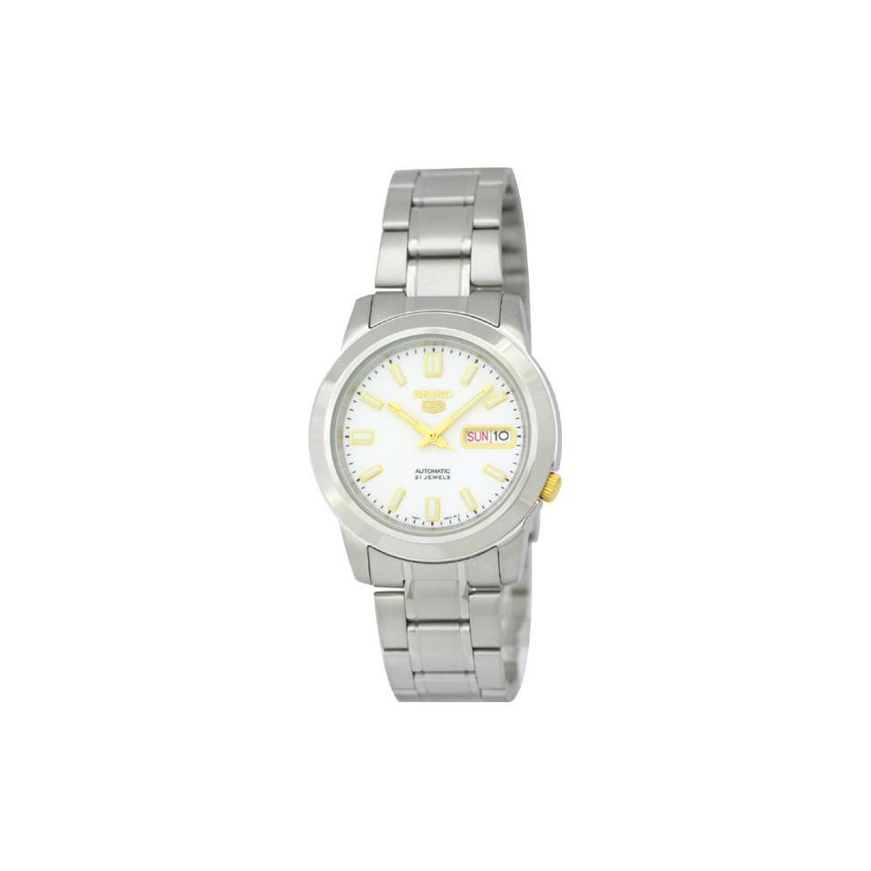 SEIKO Waterproof Quartz Movement Stainless Steel Strap Watch 39mm Men s Watches White Dial SNKK07K1 Silver Strap
SEIKO Waterproof Quartz Movement Stainless Steel Strap Watch 39mm Men s Watches White Dial SNKK07K1 Silver Strap
