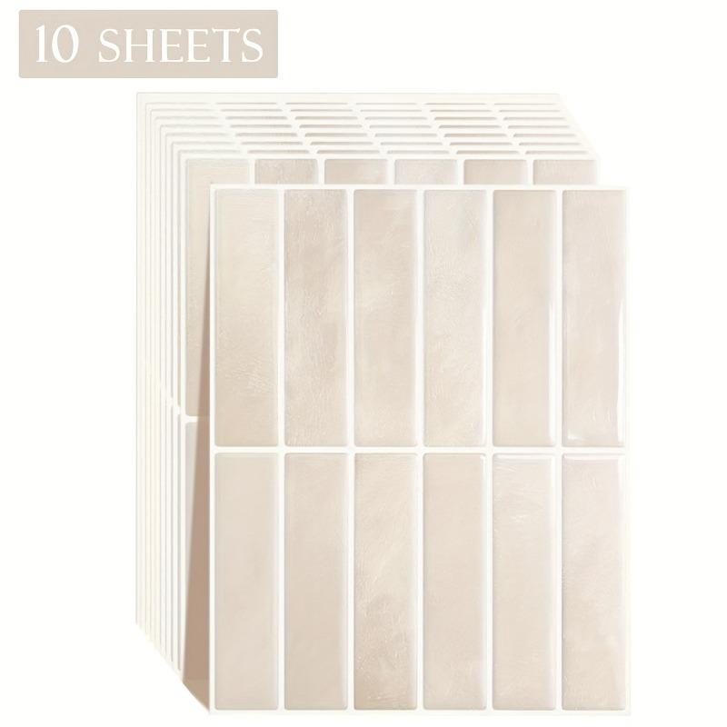 10pcs Self Adhesive Wall Tiles Heat Resistant Peel and Stick Kitchen Backsplash Waterproof Wall Tile Sticker Bathroom Home Decor
10pcs Self Adhesive Wall Tiles Heat Resistant Peel and Stick Kitchen Backsplash Waterproof Wall Tile Sticker Bathroom Home Decor