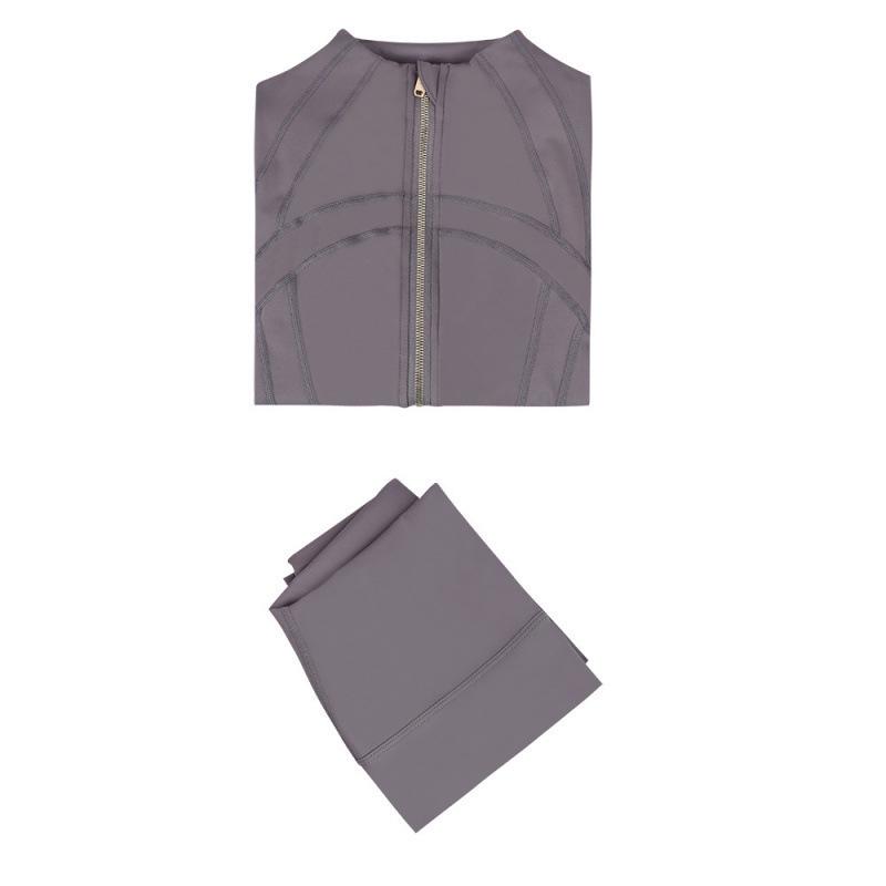 Lulu Original Style Women s Fitness Suit: Jinli Stand Collar Jacket & Nine-Point Pants L
Lulu Original Style Women s Fitness Suit: Jinli Stand Collar Jacket & Nine-Point Pants L