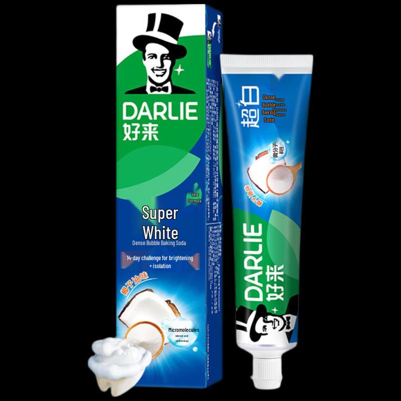 Darlie 99% Pure Baking Soda Ultra-White Toothpaste
Darlie 99% Pure Baking Soda Ultra-White Toothpaste