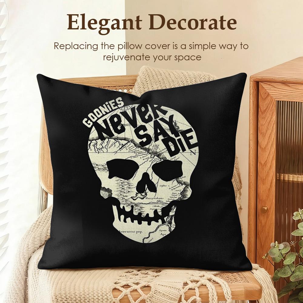 Movie GGoonies Cushion Cover Natural Linen Organic Fabric DoubleSided Printing Sofa Home Decor Gift Pillow Case 30x30cm
Movie GGoonies Cushion Cover Natural Linen Organic Fabric DoubleSided Printing Sofa Home Decor Gift Pillow Case 30x30cm